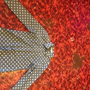 The brand of this polkadot shit is hazel blues